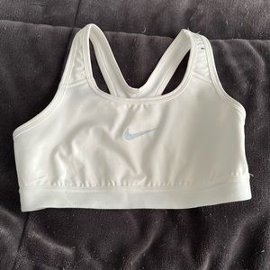 White Nike kids sports bra!